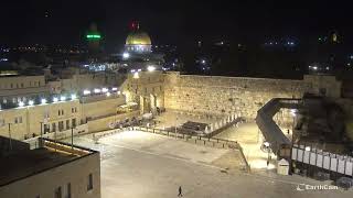 Israeli AirRaid Siren Evacuates Western Wall [upl. by Cotsen]