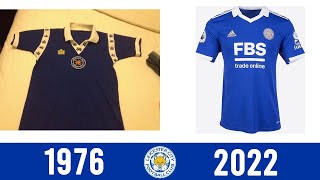 Leicester City Kit History 19482022 [upl. by Aiker219]