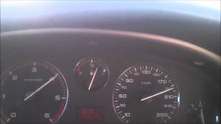 Peugeot 406 20 hdi 110 DW10ATED top speed [upl. by Kincaid]