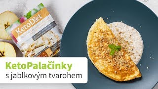 VIDEOrecept KetoDiet KetoPalačinky s jablkovým tvarohem [upl. by Asp189]