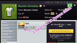 Top Eleven 2024  Token ile Oyuncu Satılık Oyuncu Örnek 3 Tokene Yüzde 1lik Oyuncuyu Sattık [upl. by Ellerred144]