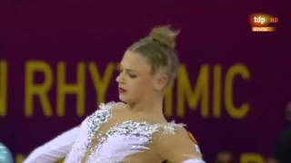 Aleksandra Soldatova RUS Final PELOTA Budapest 2017 [upl. by Wiseman]