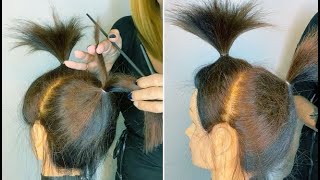 Super Quick amp Easy Medium Length Layered Bob Haircut Tutorial Full Steps  Cutting Tips amp Techniques [upl. by Nevetse967]