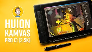 Huion Kamvas Pro 13 25k Review [upl. by Suoinuj912]