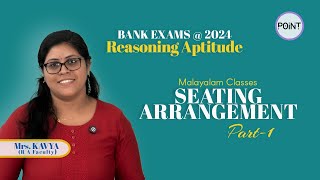 R A  SEATING ARRANGEMENT  Part1  malayalam class Bank exam malayalam  POINT ACADEMY [upl. by Felicle]