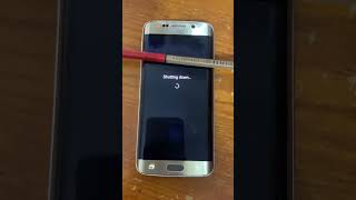 Galaxy S6 edge LineageOS 20 incoming call has battery empty shorts [upl. by Aciretehs]