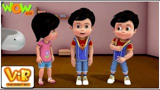 Vir The Robot Boy  Hindi Cartoon For Kids  Robot vir  Animated Series Wow Kidz [upl. by Nara]