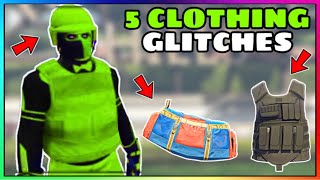 Top 5 Clothing Glitches After Patch 168 GTA Online [upl. by Oatis]