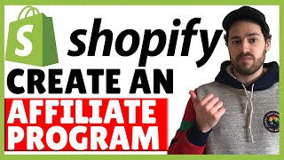 How To Start An Affiliate Program For Your Shopify Store Full Tutorial [upl. by Guinna]