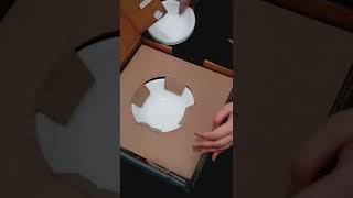 UNBOXING  CORELLE WINTER FROST WHITE [upl. by Gloriane]