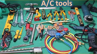 HVAC TOOLS AIRCONDITIONING TOOLS SPLIT AC TOOLS [upl. by Jorin]