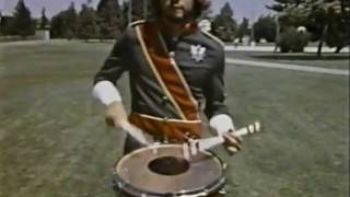 Rob Carson SCV snare drum rare footage from the 1970s [upl. by Edge]