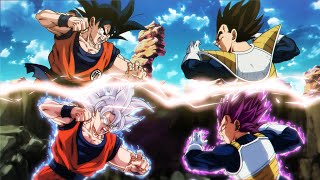 Goku vs Vegeta at EVERY Point in the Series [upl. by Ryley]