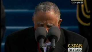 Obama Inauguration Joseph Lowery Benediction Prayer Jan 20 2009 [upl. by Ilrebmik]