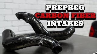 FIRST TIME MAKING PREPREG CARBON FIBER INTAKES [upl. by Rollo]