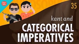 Kant amp Categorical Imperatives Crash Course Philosophy 35 [upl. by Ennaoj650]