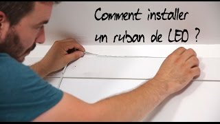 Comment installer un ruban de LED [upl. by Anemolihp]