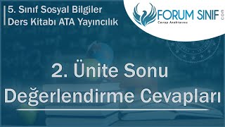 5 Sınıf Sosyal Bilgiler Ders Kitabı 5657 Sayfa Cevapları Ata Yayıncılık [upl. by Odnarb779]