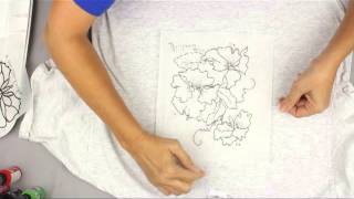 How to Put a Pattern on Fabric [upl. by Spracklen]