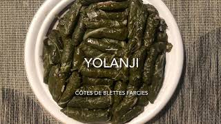 Feuilles de blettes farcies végétariennes YALANJI [upl. by Compte338]