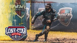 Pro Paintball Match  Dynasty vs Notorious and Heat vs Uprising  Lone Star Major [upl. by Yelrahs]