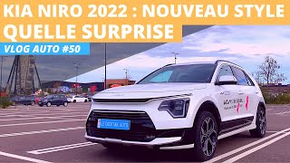 KIA NIRO 2022 HYBRID  NOUVEAU STYLE QUELLE SURPRISE 😳 [upl. by Sivlek]