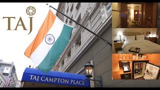 Taj Campton Place Hotel San Francisco California Room [upl. by Allicserp864]