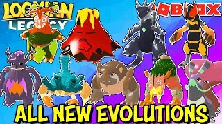 All New Loomians Full Evolutions  Loomian Legacy Roblox  Igneol Evolve to Obsidrugon amp More [upl. by Bebe]