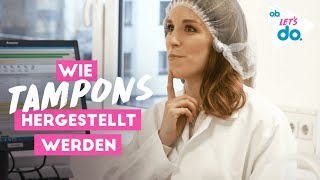 So entsteht ein Tampon  ob® Let’s do — mit BarbaraSofie [upl. by Neeuq]