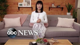 Marie Kondo shares tricks to get organized in the new year on GMA [upl. by Ailito]