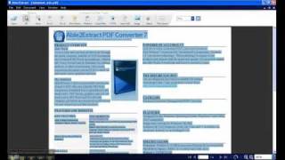 How to Convert PDF to Word with Able2Extract 7 [upl. by Delbert]