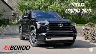 La Toyota Sequoia 2023 aparece totalmente renovada y con un motor híbrido  Univision A Bordo [upl. by Ttenyl]