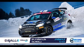 Ralli SM LIVE SM Jyväskylän Talviralli  Saturday [upl. by Mayor]