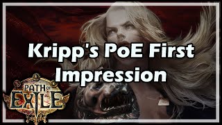 Path of Exile Kripps PoE First Impression [upl. by Rockefeller]