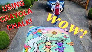 HOW TO SIDEWALK CHALK ART [upl. by Filberte]