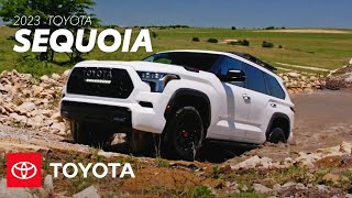 2023 Toyota Sequoia Overview  Toyota [upl. by Huskamp]