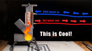 How to Build a Rocket Stove with a BuiltIn Water Heater [upl. by Dilaw465]