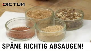 Staub und Späne richtig absaugen  welches Absauggerät ist das beste [upl. by Ellicul258]