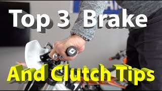 Top 3 Clutch and Brake Lever Tips for Dirt Bikes [upl. by Mcgill]