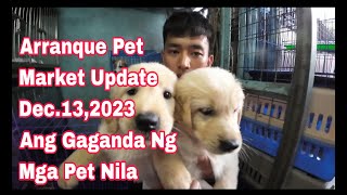 Latest Update New Puppys In Arranque Pet Market Dec132023 [upl. by Adiaroz311]