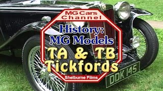 TA amp TB Tickfords on the MG Cars Channel [upl. by Martinsen]