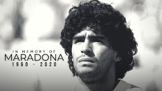 Tribute to DIEGO MARADONA  Legendary Highlight Moments [upl. by Yardna]