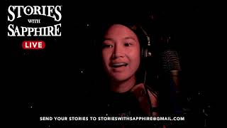 The podcast and more spooky stories  Stories With Sapphire LIVE  Scary Story Time [upl. by Artie]