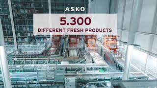 The ASKO distribution center Vestby Norway realized by WITRON Logistik  Informatik GmbH [upl. by Grindle]