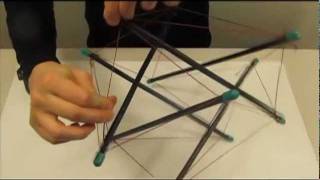 How to build a Tensegrity Model  LATTC [upl. by Olegna604]