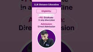 Is LLB From Distance EducationIGNOU Possible🧐shorts [upl. by Ybrad]