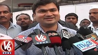 Karimnagar Collector Sarfaraz Ahmad Reaction After Clash With Rasamayi  V6 News [upl. by Hillinck]