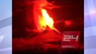 Asi fue la erupcion del Volcan Villarrica 03032015 [upl. by Knoll]