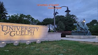 University of Guelph Ontario Canada Main Campus Walk Summer 2021 [upl. by Oribelle274]