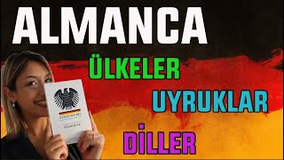 Ders 22  Almanca A1 Temel Seviye  Länder Ülkeler Nationalitäten Uyruklar amp Sprachen Diller [upl. by Leroj]